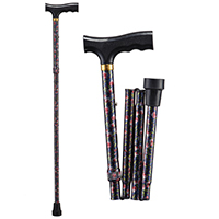 Трость "B.Well" Rehab модель WR-412 складная (Узоры) фото