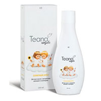 Масло детское "Teana" "Солнечный Ангел" с экстрактами ромашки и календулы 250мл фото