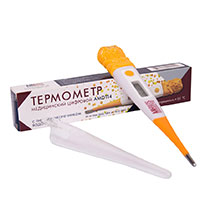 Термометр медицинский электронный "Amrus" AMDT14 детский дизайн (Львенок) фото