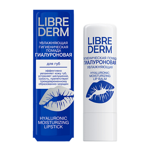 Librederm "Hyaluronic" помада гиалуроновая увлажняющая 4г фото