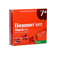 Пиковит форте таблетки фото