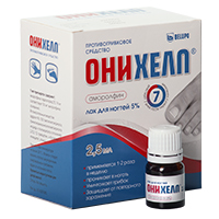 Онихелп лак для ногтей 5% 2,5мл фото
