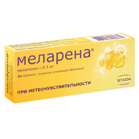 Меларена таблетки 0,3мг фото
