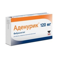 Аденурик таблетки 120мг фото