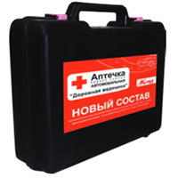 Аптечка первой помощи &quot;Дорожная медицина&quot; автомобильная фото