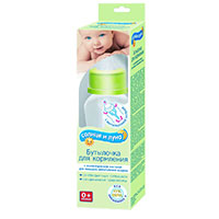 Бутылочка "Солнце и Луна" для кормления с вентиляционной системой 250мл фото