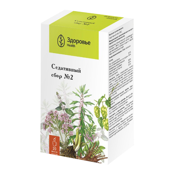 Седативный сбор № 2 сбор 2г фото