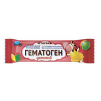 Гематоген "Русский детский" "Vitateka" плитка 40г фото