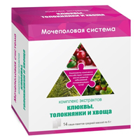 Комплекс экстрактов клюквы, толокнянки и хвоща порошок массой 5г фото