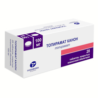 Топирамат Канон таблетки 100мг фото