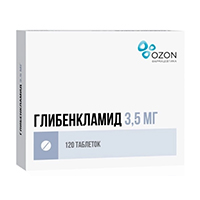 Глибенкламид таблетки 3,5мг фото