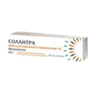 Солантра крем 1% 15г фото