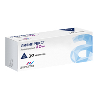 Лизипрекс таблетки 20мг фото