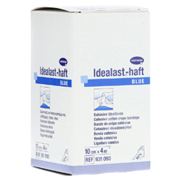 Бинт "Idealast-haft" blue компрессионный среднерастяжимый 10смх4м фото