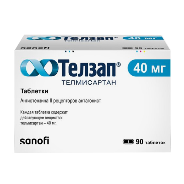 Телзап таблетки 40мг фото