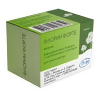 Флорин форте капсулы 50млн КОЕ+50млн КОЕ фото