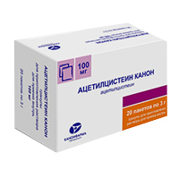 Ацетилцистеин Канон гранулы 100мг/3г фото