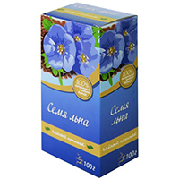 Семена льна россыпь в пакетах по 100г фото