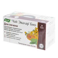 Чай Эвалар БИО Для печени фильтр-пакеты по 1,5г фото