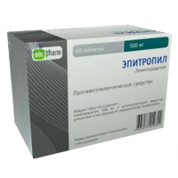 Эпитропил таблетки 500мг фото
