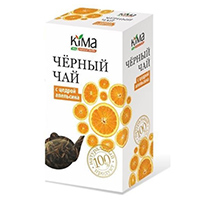 Чай "Витаминный" черный с цедрой апельсина 50г фото