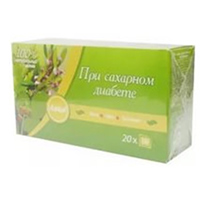 Напиток чайный "При сахарном диабете" 1,5г фото