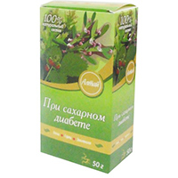Напиток чайный "При сахарном диабете" 50г фото