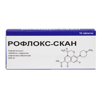 Рофлокс-Скан таблетки 250мг фото