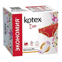 Прокладки "Котекс" Део ежедневные ароматизированные нормал фото