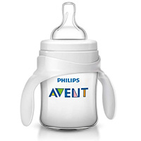 Чашка-поильник "Philips" AVENT с ручками с 4 месяцев 125мл SCF625/02 фото