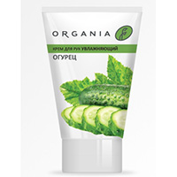 Крем для рук "Organia" увлажняющий "Огурец" 85мл фото