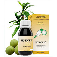 Бальзам черного ореха &quot;Нуксен Золотой ус&quot; 100мл фото