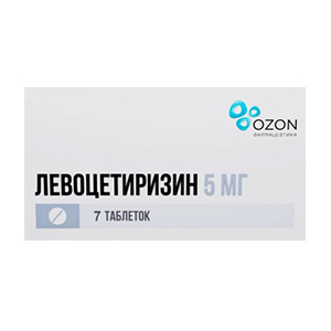 Левоцетиризин таблетки 5мг фото