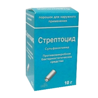 Стрептоцид порошок 10г фото