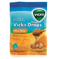 Леденцы "Викс" "Мед" 75г фото
