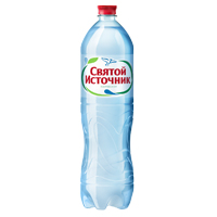 Вода питьевая "Святой источник" газированная 1,5л фото