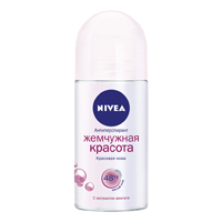 Дезодорант-антиперспирант "Nivea" Жемчужная красота шариковый 50мл фото
