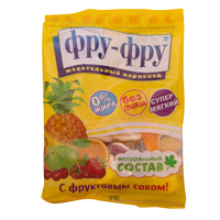 Мармелад жевательный "Фру-Фру" Фруктовый коктейль 100г фото