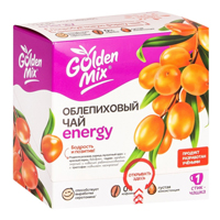Чай облепиховый "GoldenMix" Energy 18г фото