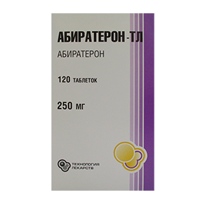 Абиратерон-ТЛ таблетки 250мг фото