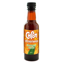 Сироп облепихи Фитоком "Золотая ягода", обогащенный аскорбиновой кислотой 250мл фото