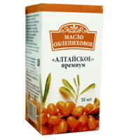 Масло облепиховое "Алтайское Премиум" 50мл фото