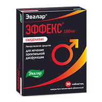 Эффекс Силденафил таблетки 100мг фото