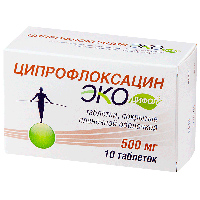Ципрофлоксацин Экоцифол таблетки 500мг фото