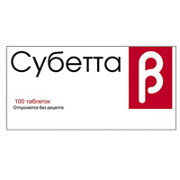 Субетта таблетки фото