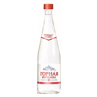 Вода минеральная "Горная вершина" природная питьевая столовая газированная 0,5л фото