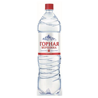 Вода минеральная "Горная вершина" природная питьевая столовая газированная 1,5л фото
