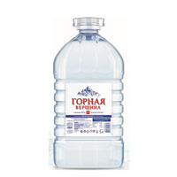 Вода минеральная "Горная вершина" природная питьевая столовая негазированная 5л фото