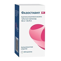 Фазостабил таблетки 150мг+30,39мг фото