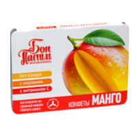 Конфеты &quot;Бон Пастиль&quot; Фруктовая Мякоть Манго таблетированные массой 1,5г фото